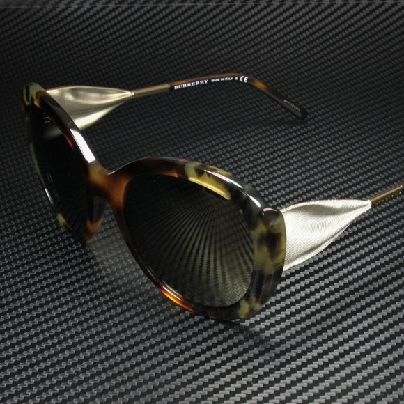 Burberry Silver Havana 57mm Sunglasses